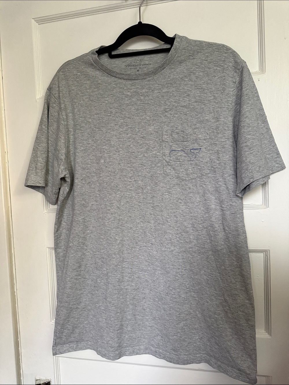 Vineyard Vines Heather Gray Short Sleeve Pocket Tee Sz M